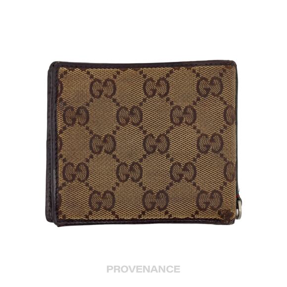 🔴 Gucci Bifold Wallet - GG Canvas - Picture 2 of 8